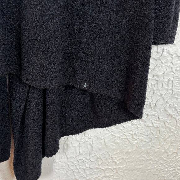 Barefoot Dreams Black Cozychic Lite Knit Cardigan Size S/M - Picture 3 of 5